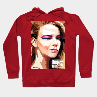 Anya Taylor Joy Pop Art Portrait (WPAP) Hoodie